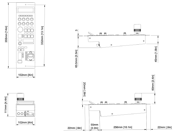 RCP-PRO-V2B-BK